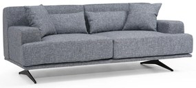 Sofá de 2 Lugares Bentley – Cinzento – 200 cm x 110 cm x 80 cm