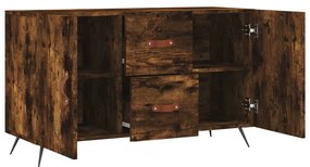 Aparador 100x36x60 cm derivados de madeira carvalho fumado