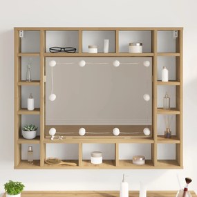 vidaXL Luzes de Espelho 2 pcs Branco 4.5 x 4.5 x 4.8 cm Plástico