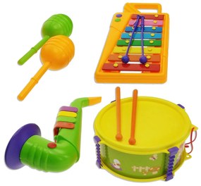 Conjunto de Percussão Reig Natura Music 9 Peças