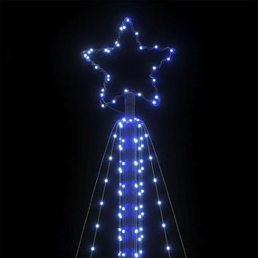 Árvore de Natal LED 861 LEDs Azul 478 cm