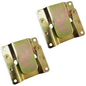 Mesa cabeceira suspensa 2 pcs derivados de madeira cinza sonoma