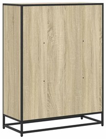 Estante 80,5x35x107,5 cm contraplacado cor carvalho sonoma
