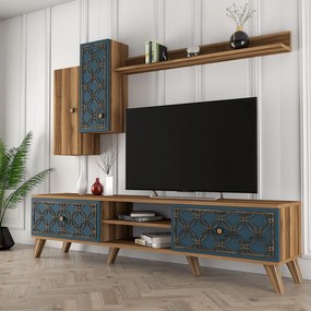 Móvel TV ClassS – Nogueira – 180x44x35 cm