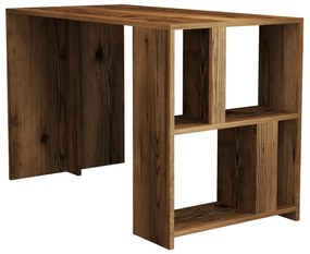 Secretária Lima – Nogueira – 120 cm x 75,4 cm x 60 cm