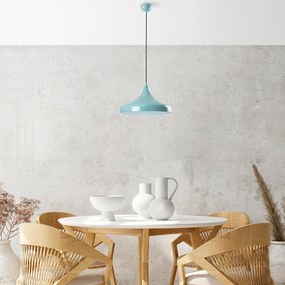 Candeeiro Chandelier Tattoo – Turquesa – Ø36 h:22 cm