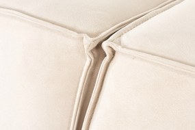Sofá de 2 Lugares Lora – Creme – 220x108x65 cm
