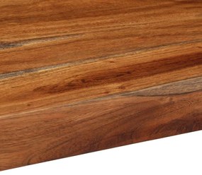 Banco 110 cm madeira maciça de acácia