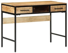 Mesa 100x50x75 cm Madeira Maciça Rough Mango