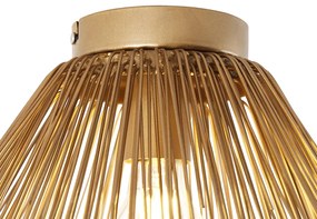 Candeeiro de teto Art Deco dourado - Broom