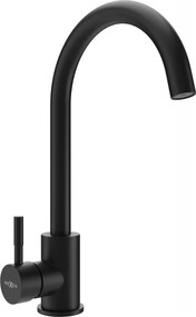 Mexen Foggia misturadora de cozinha, preta - 671800-70