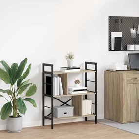 vidaXL Estante Carvalho Sonoma 75 x 30 x 91 cm Madeira processada