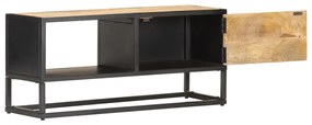 Móvel de TV c/ porta esculpida 90x30x40 cm mangueira áspera