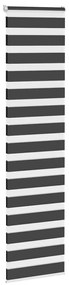 Cortina de zebra 50x230 cm largura do tecido 45,9 cm poliéster