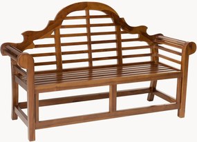 Banco de jardim em madeira de teca Maeva