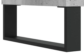 Mesa de centro 50x46x50cm derivados de madeira cinzento-cimento