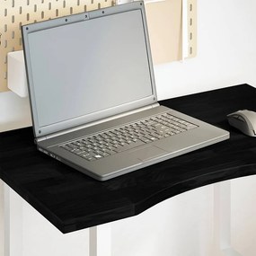 vidaXL Tampo de mesa retangular 80x50x2,5 cm carvalho castanho-escuro
