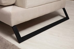 ****  
Sofá de canto Frido – Ecru – 190 x 304 cm

**