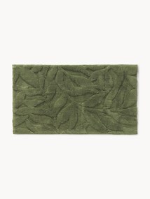 Tapete de casa de banho antiderrapante com relevo Leaf