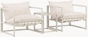 Conjunto lounge de jardim Messina, conjunto de 3