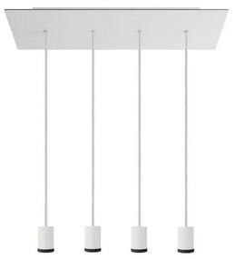 Refletor de quatro descidas GU10 com Rose-One retangular XXL de 675 mm