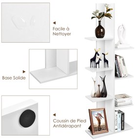 Organizador de cesto de roupa suja com prateleira e 3 sacos removíveis - marrom rústico