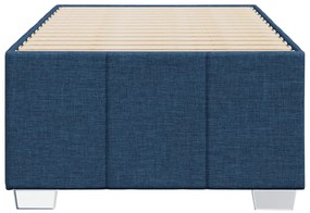 Estrutura de cama sem colchão 80x200 cm azul