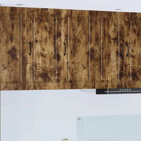 vidaXL Armário de Cozinha com porta Carvalho Defumado 40 x 31 x 80 cm