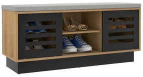 Mesa de bar de 4 níveis e 41 polegadas com suporte para vinhos e 4 fileiras de porta-copos - marrom rústico