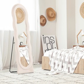 Espelho de Pé "Luna" – 50x160 cm – Creme