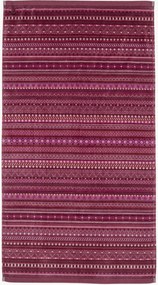 Toalha de mãos em veludo e algodão felpudo Geometric Print