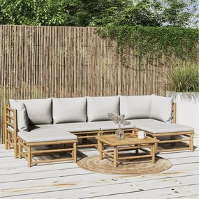 Conjunto Lounge Souki em Bambu - Design Natura