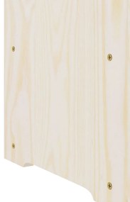 Garrafeira com tábua no topo 72,5x25x111,5 cm pinho maciço