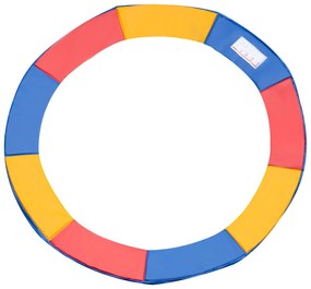HOMCOM Cobertura Proteção Trampolim Ø305 Borda Espuma Segurança Exterior Multicor Alta Qualidade Resistente UV | Aosom Portugal