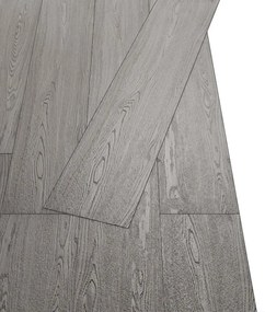 Tábuas de soalho PVC auto-adesivo 5,02 m² 2 mm cinzento escuro
