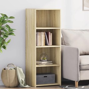 vidaXL Armário alto 45x41x124 cm derivados de madeira carvalho sonoma