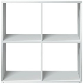 Estante divisória 69,5x29x69,5 cm derivados de madeira branco