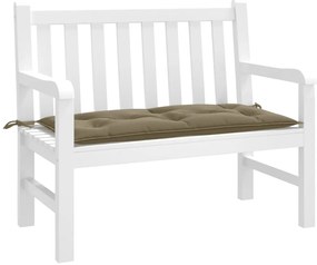 Almofadão banco jardim 100x50x7cm mesclado tecido cinza-acas.