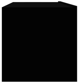 Móvel de TV 100x30x30 cm derivados de madeira preto
