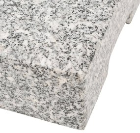 Base para guarda-sol em granito retangular 25 kg