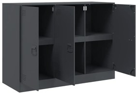 Aparador 99x39x73 cm aço antracite