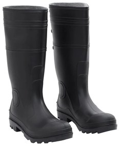 vidaXL Galochas tamanho 41 PVC preto