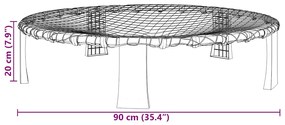 Conjunto roundnet com 3 bolas e bomba extra Ø90x20 cm
