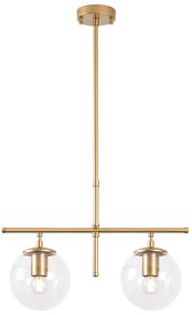 Candeeiro de Teto Roe – Dourado Brilhante – 52 x 15 x 36-76 cm