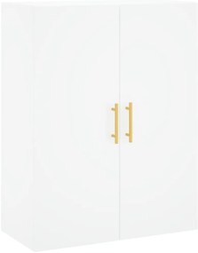 Armário alto 69,5x34x180 cm derivados de madeira branco