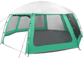 Tenda para piscina com mosca amovível e paredes de rede