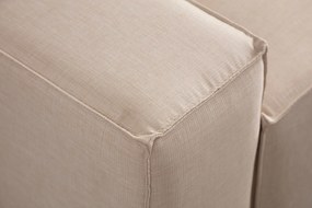 Sofá-Cama de Canto Pırlo – Ecru – 260 cm x 170 cm