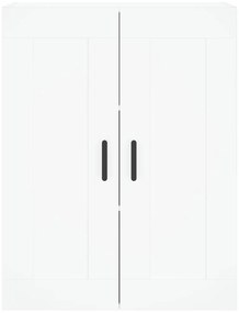 Armário alto 69,5x34x180 cm derivados de madeira branco