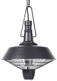 Aquecedor elétrico de teto para exterior cinzento AMIATA Beliani