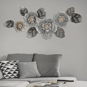 PAINEL DE PAREDE DE FERRO CINZENTOS -A- CM 157,5X9X66,5 MULTICOLOR